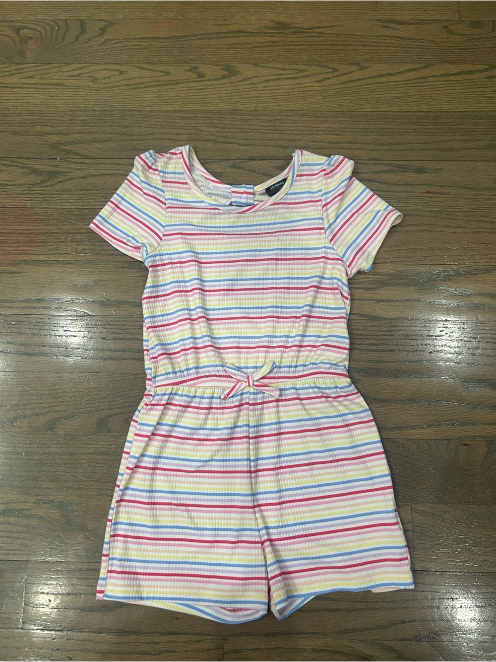 Picapino Girls Rainbow Romper Size 8 – Brand New